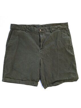 Old Navy Shorts - Men's 40 - Slim Fit with Flex Green Gray Cotton